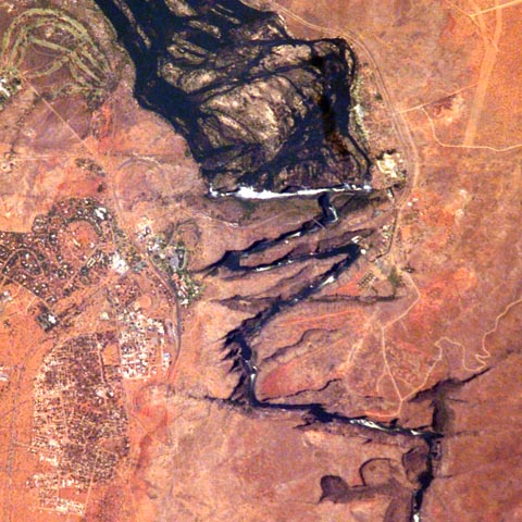 VicFalls - NASA - ISS
